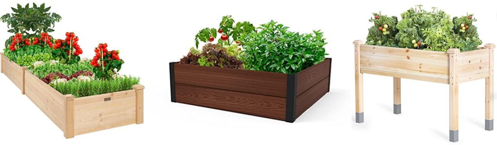 Wood For Raised Garden combined image