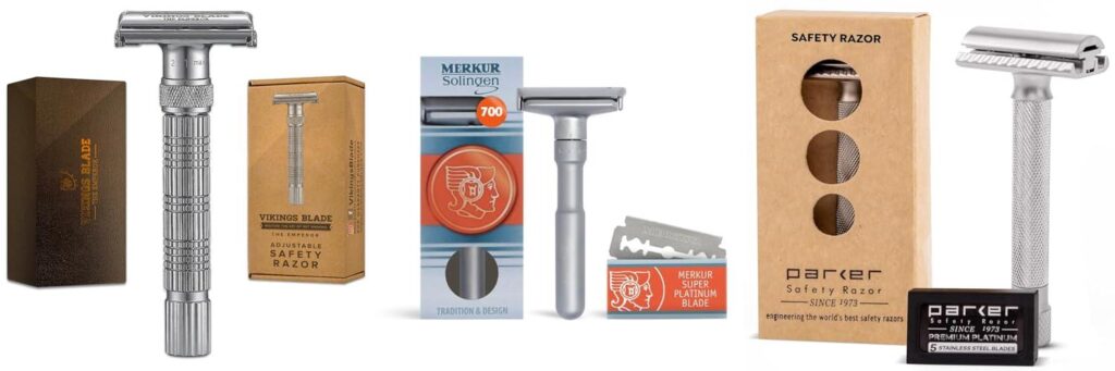 Adjustable Safety Razor combined image