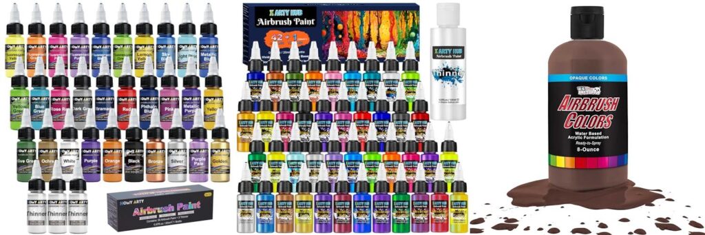 Airbrush Paint On The Market combined image