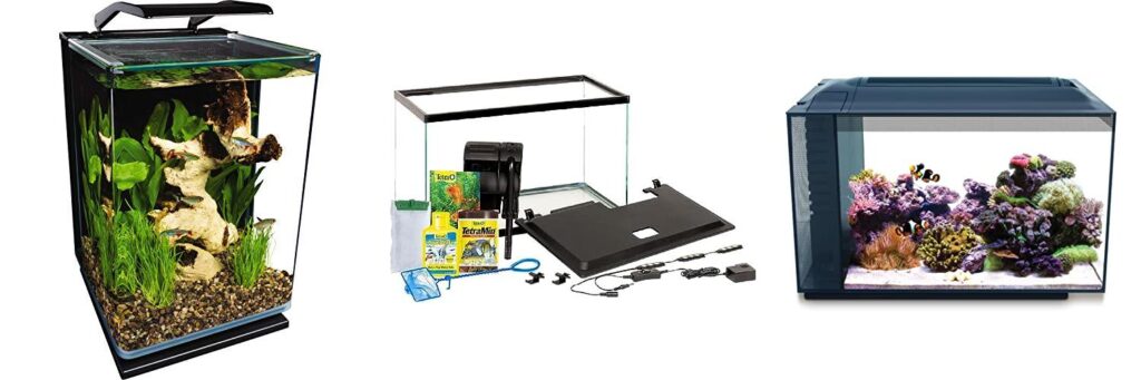 All In One Fish Tank combined image