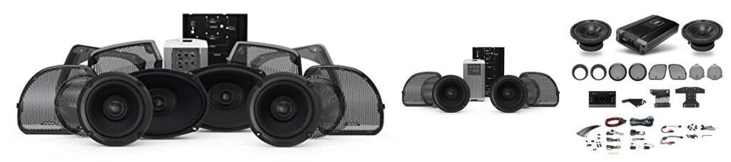 Amp And Speakers For Harley Street Glide combined image