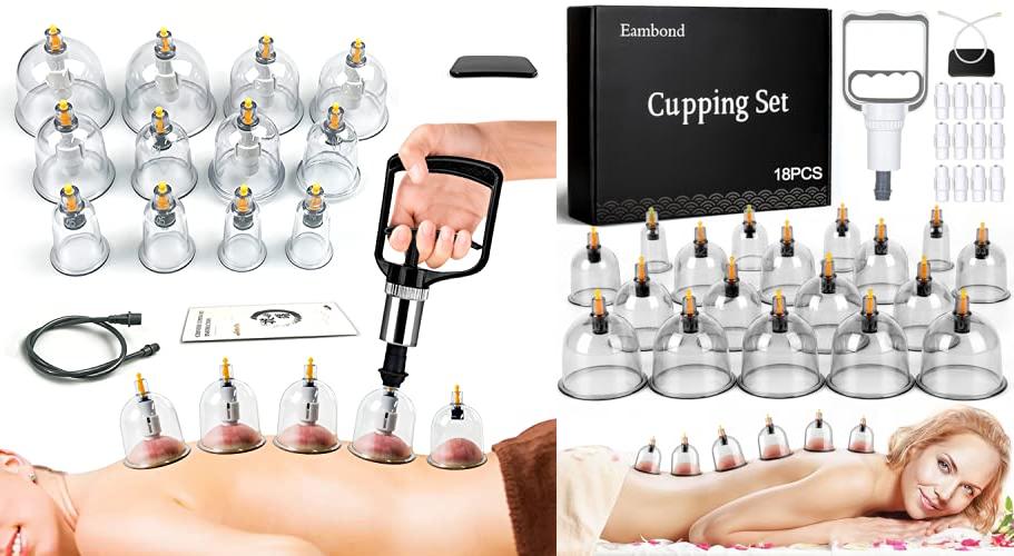 At Home Cupping Set combined image