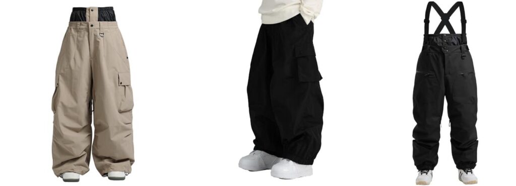 Baggy Snow Pants combined image