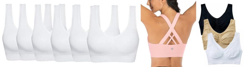 Bras For Backpacking combined image