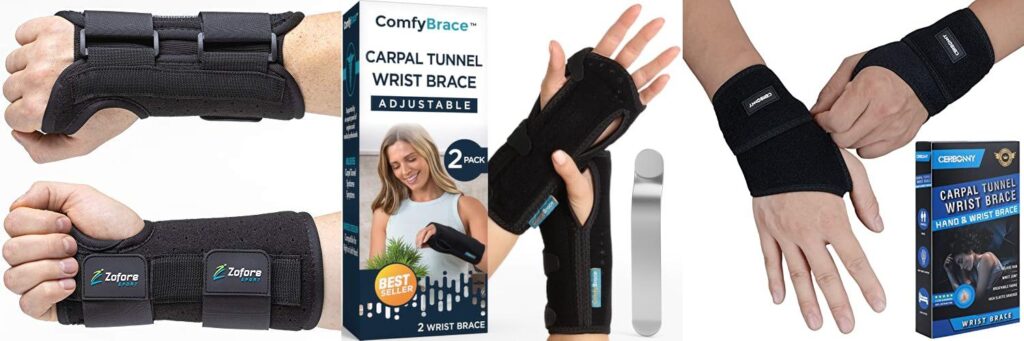 Carpal Tunnel Braces combined image