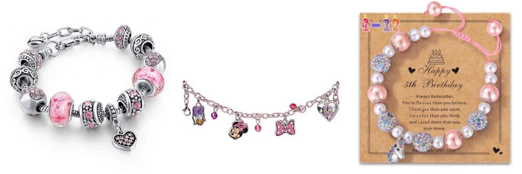Charm Bracelet For Little Girl combined image