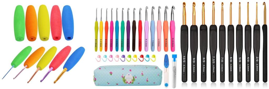 Crochet Hooks For Arthritis combined image