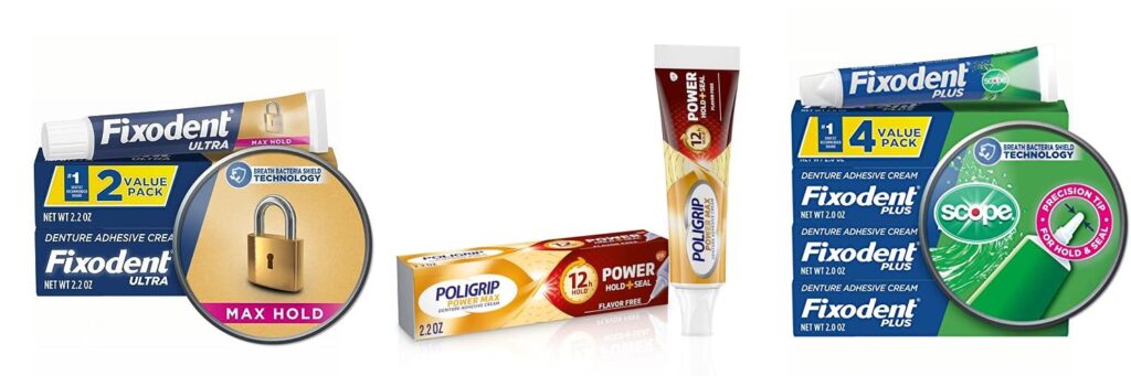 Denture Glue combined image