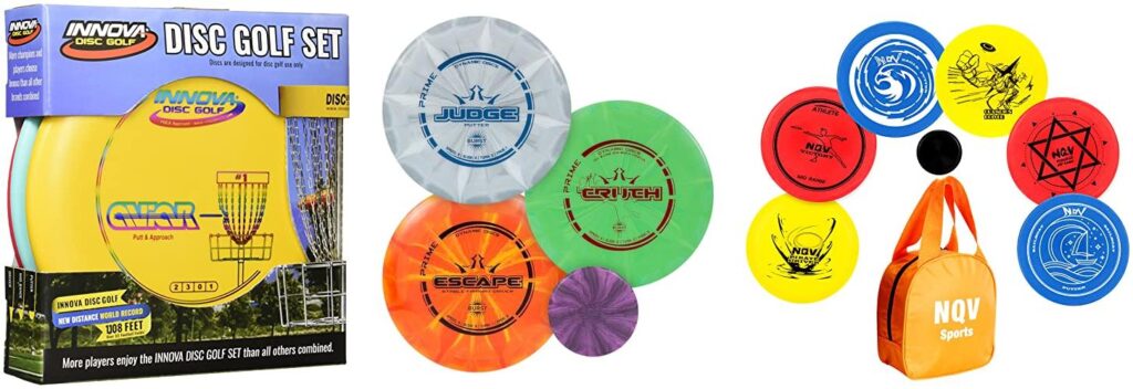 Discs For Beginners Disc Golf combined image