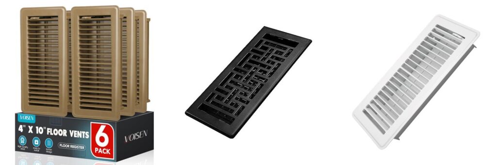 Floor Registers combined image