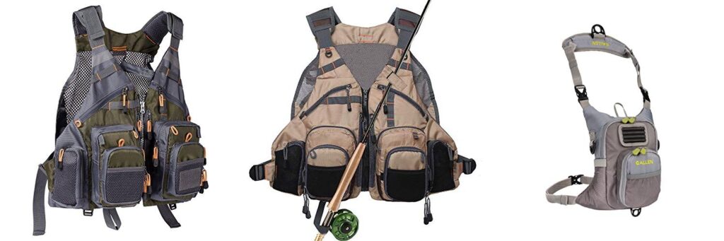 Fly Fishing Vest combined image