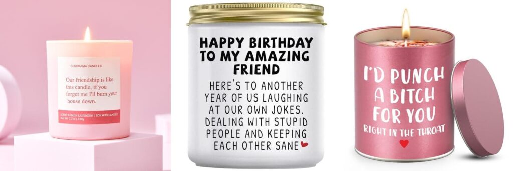 Friend Candle combined image