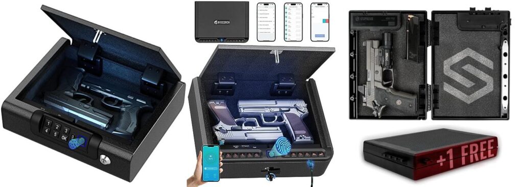 Handgun Lock Box combined image