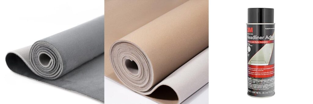 Headliner Material combined image