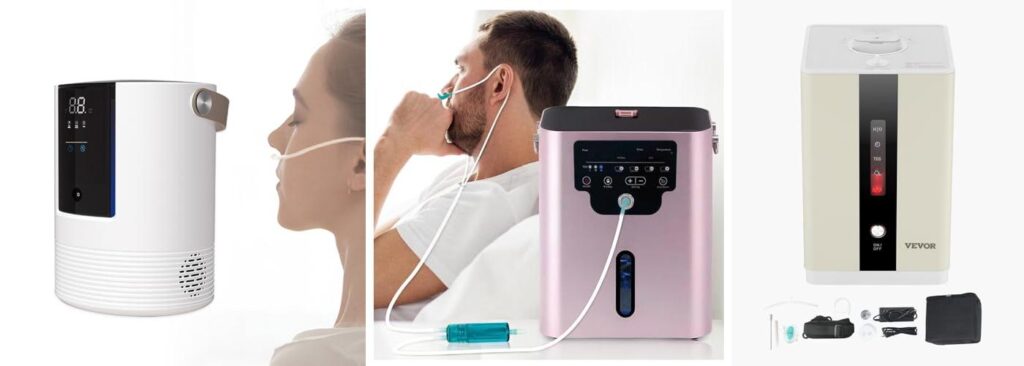 Hydrogen Inhalation Machine combined image