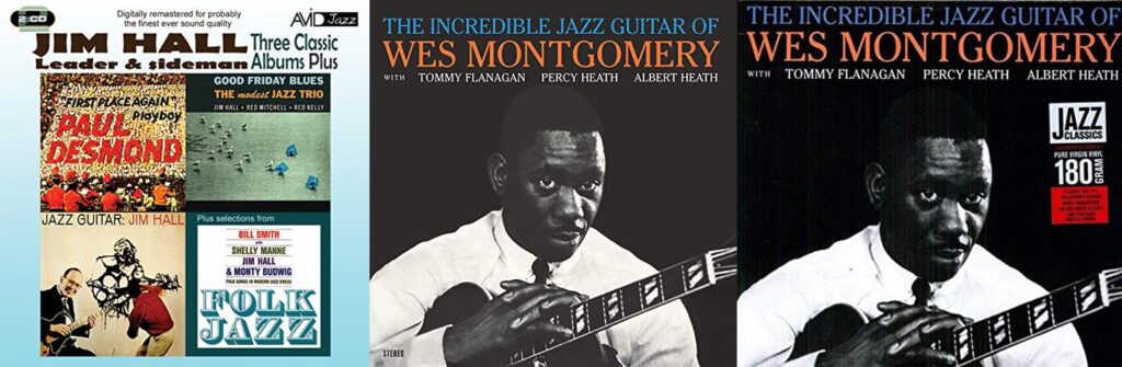 Jazz Guitar Albums combined image