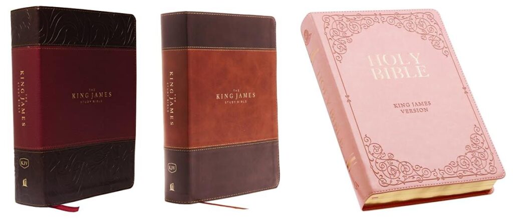King James Version Study Bible combined image