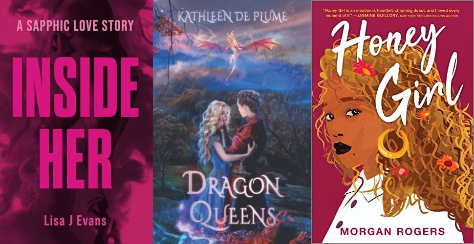 Lesbian Romance Novels combined image