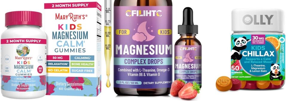 Magnesium For Kids combined image