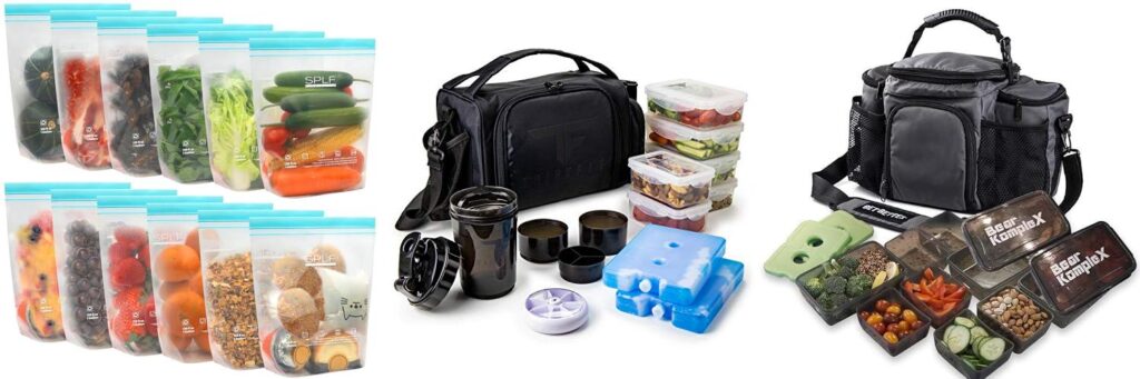 Meal Prep Bags combined image
