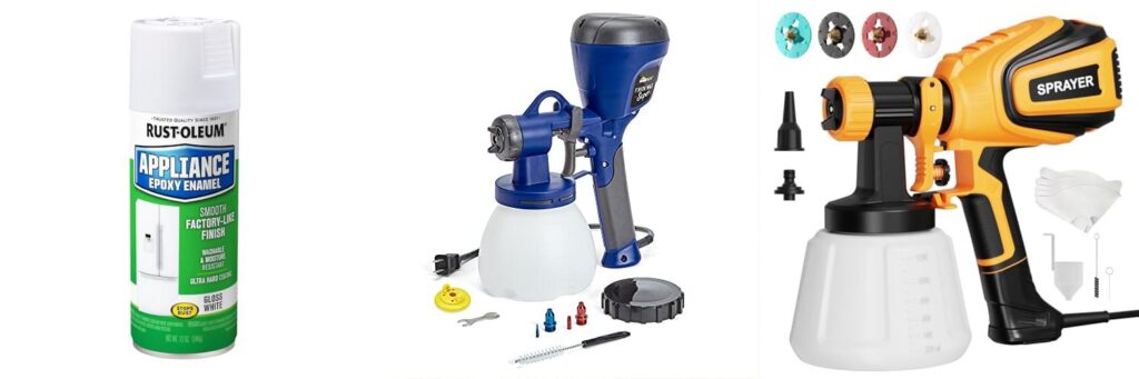 Paint For Spraying Cabinets combined image