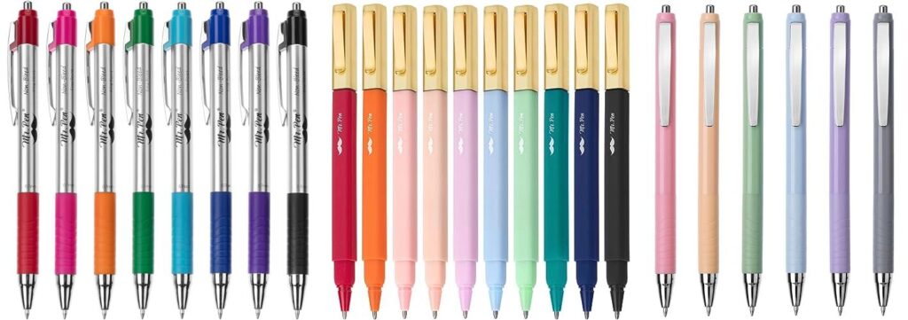 Pens For Bible Journaling combined image