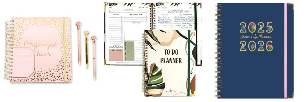Planner For Busy Moms combined image
