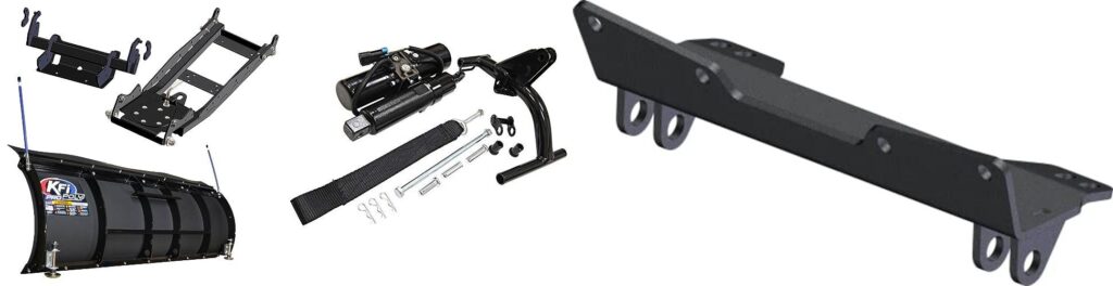 Plow For Polaris Ranger 1000 combined image