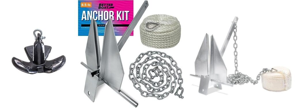 Pontoon Boat Anchor combined image