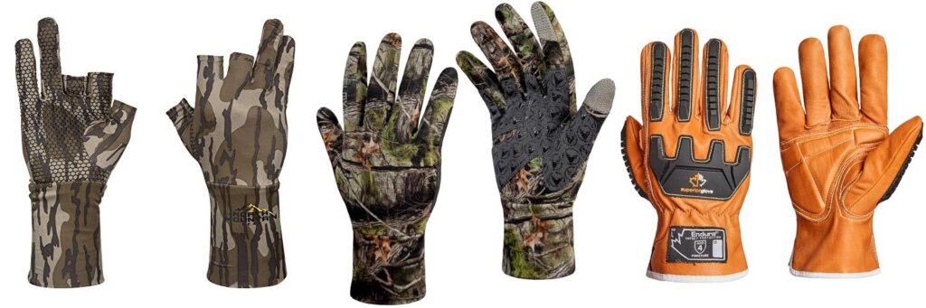 Rated Hunting Gloves combined image