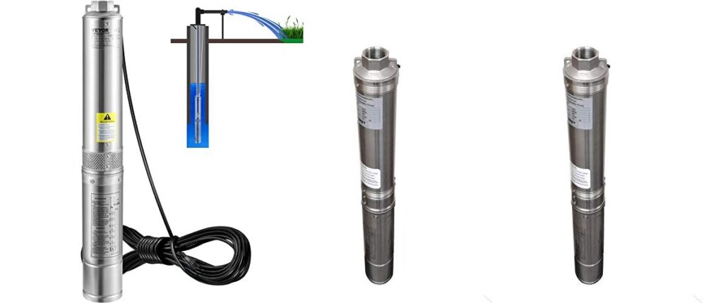 Rated Submersible Well Pumps combined image