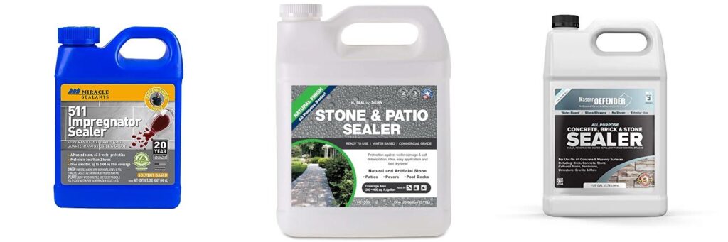 Sandstone Sealer combined image