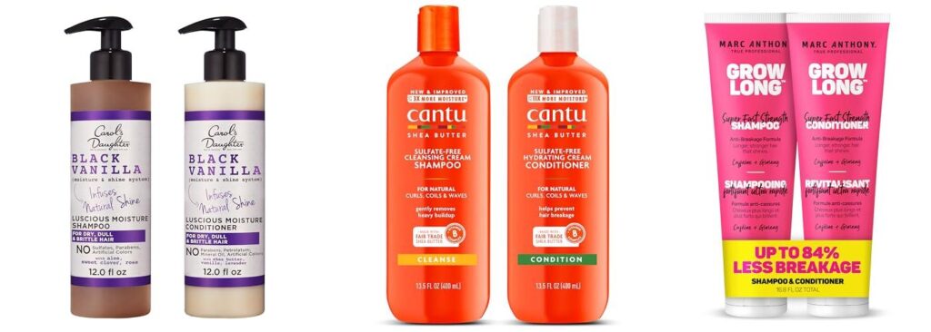 Shampoo And Conditioner For Biracial Hair combined image