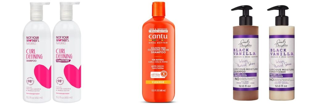 Shampoo For Biracial Hair combined image