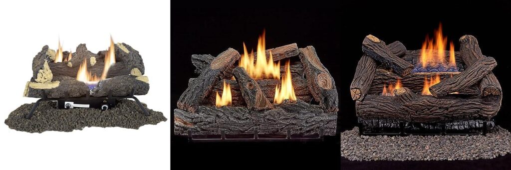 Unvented Gas Logs combined image