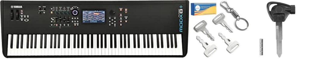 Vintage Key Collection For Yamaha Modx combined image