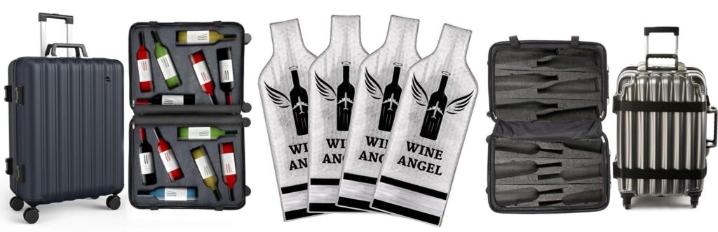 Wine Luggage combined image