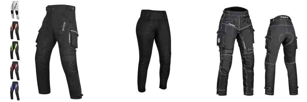 WomenS Motorcycle Pants combined image