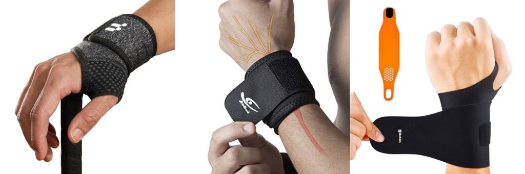 Wrist Brace For Golf combined image