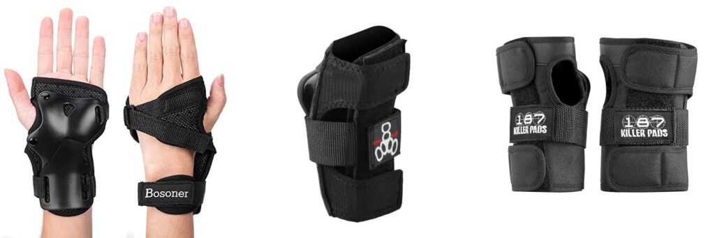 Wrist Guards For Skating combined image