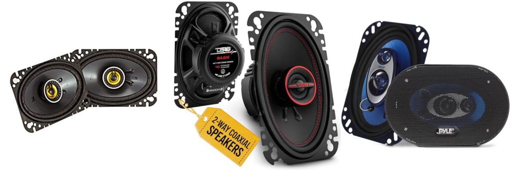 4X6 Speakers combined image