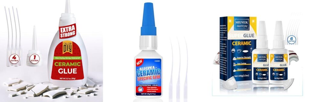 Adhesive For Ceramic Repair combined image