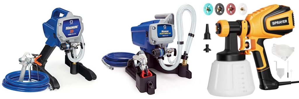 Airless Paint Sprayers combined image