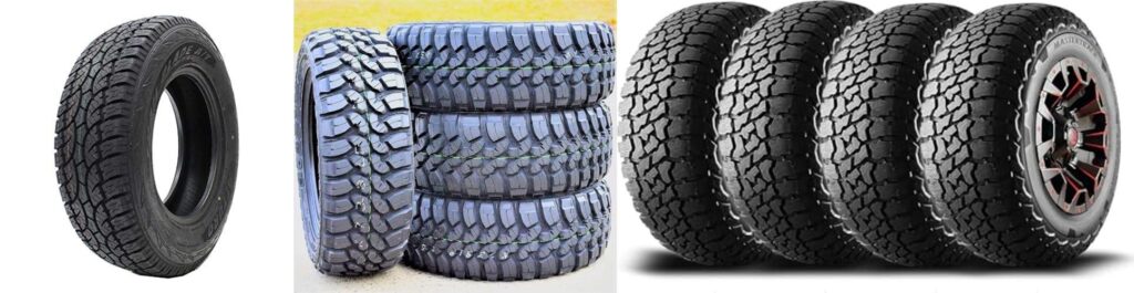 All Terrain Truck Tires combined image