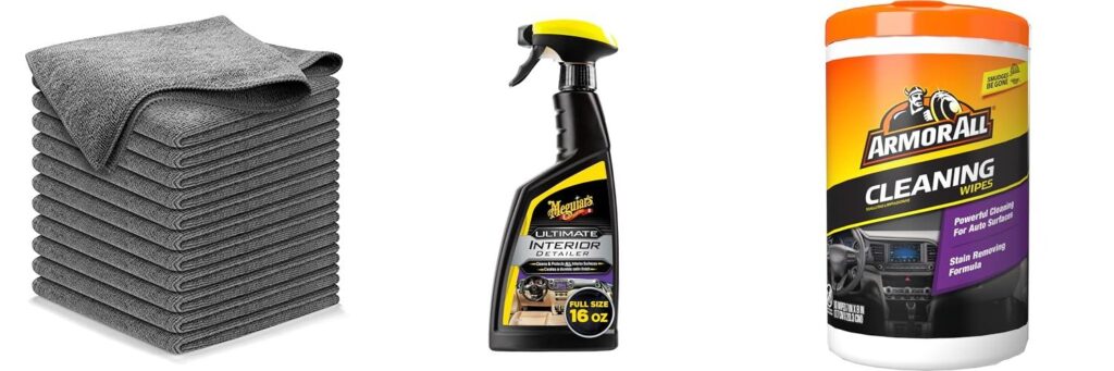 Auto Cleaning Products combined image
