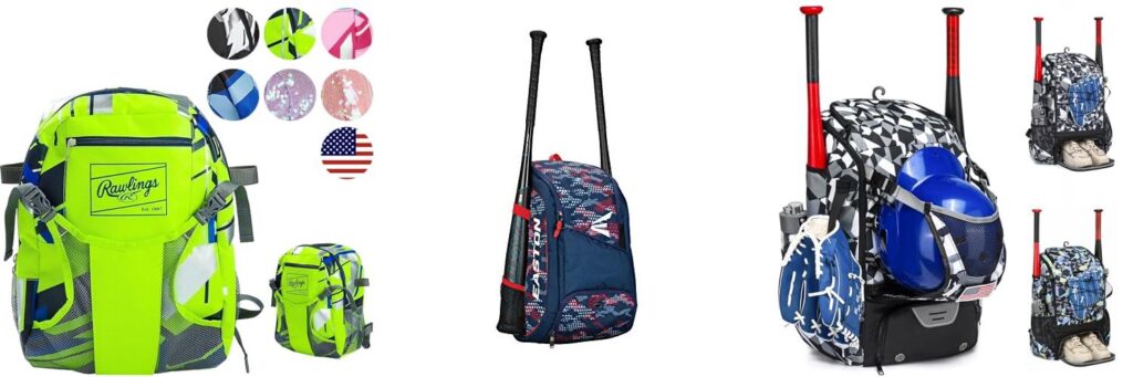 Baseball Bags combined image