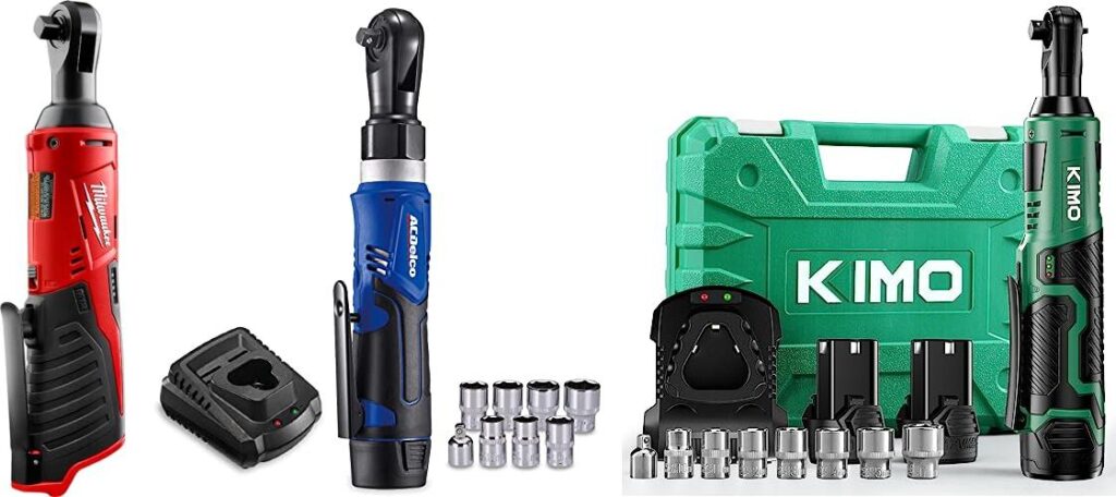 Battery Powered Ratchet combined image