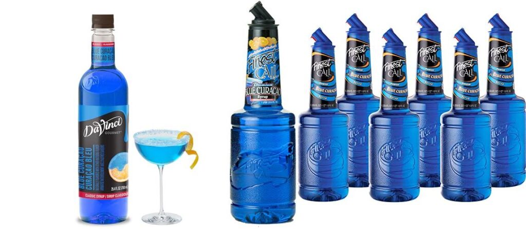 Blue Curacao combined image