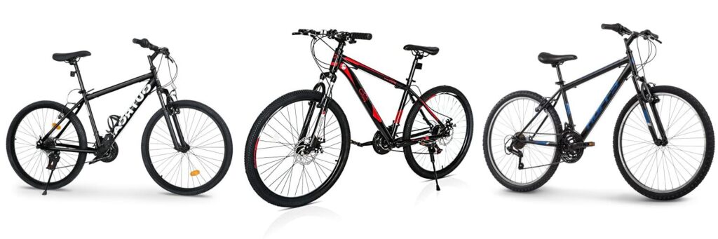Cheap Mountain Bike combined image