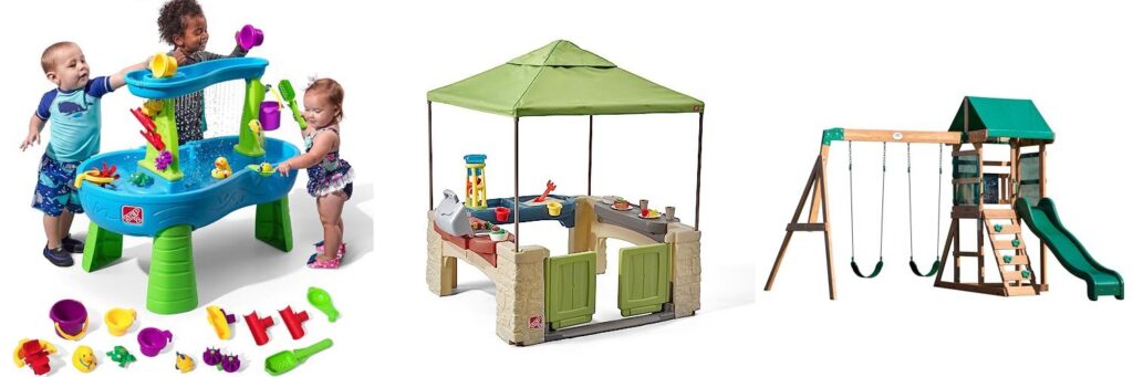 ChildrenS Outdoor Playsets combined image